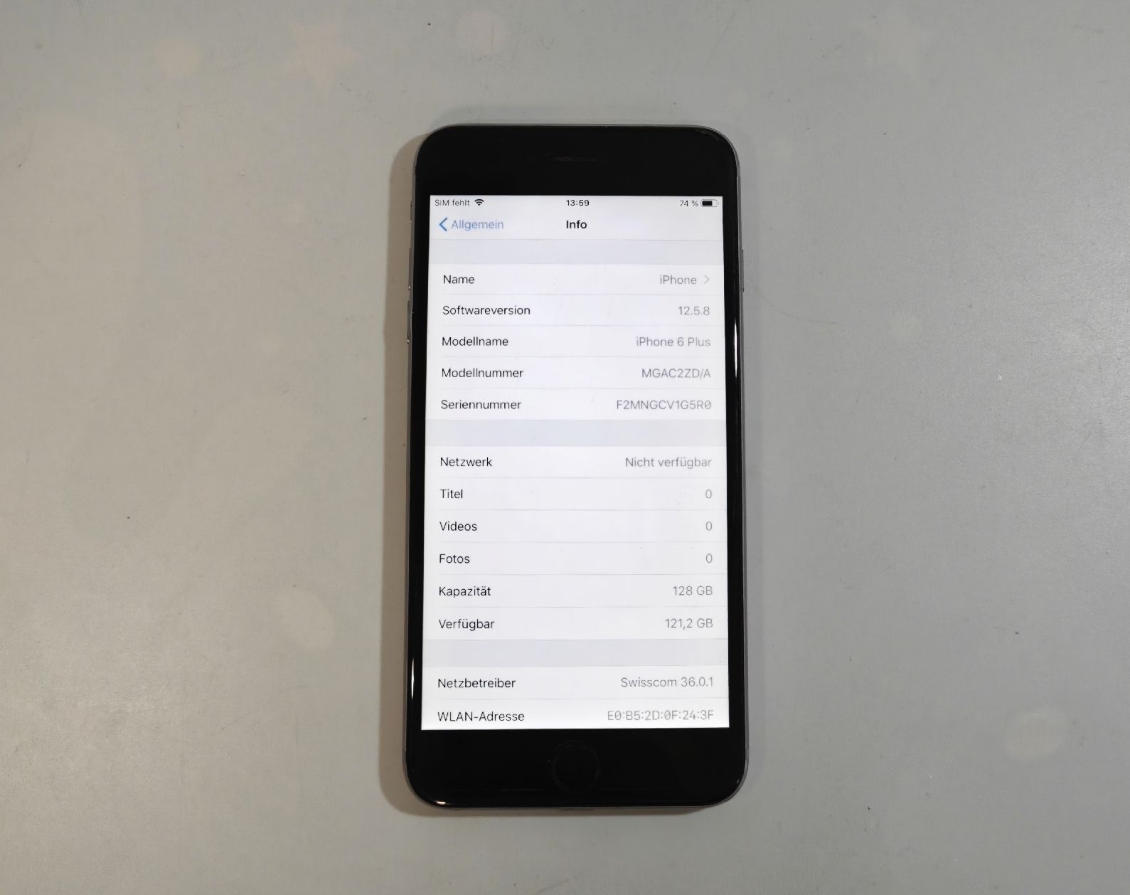 Apple Portables: iPhone 6 Plus 128GB – D'occasion à Ehrendingen par Rocky985 2