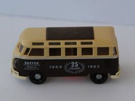 VW T1, 25 Jahre Breyer Berlin, Bus Samba, Brekina, HO