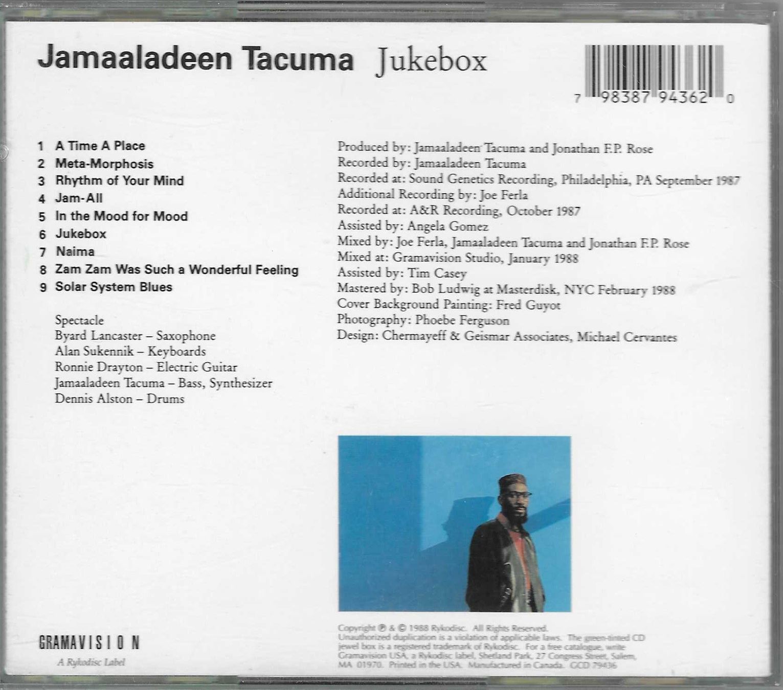 CDs: JAMAALADEEN TACUMA  -  JUKEBOX – D'occasion à Bex par Giorgiob 1