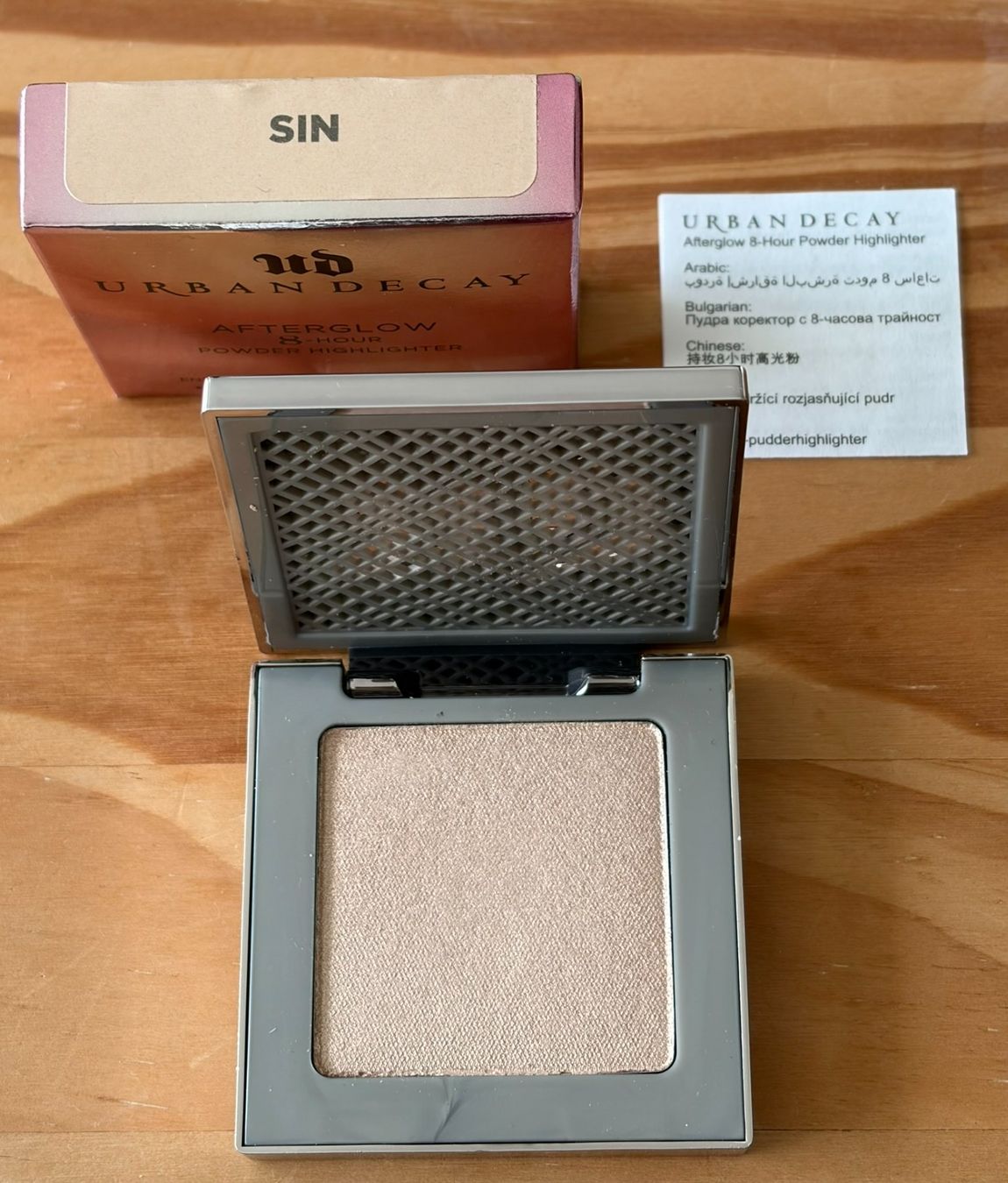 Urban Decay Make-up: Urban Decay SIN Afterglow Highlighter. Full Size – Nuovo e nell'imballaggio originale da Schlieren venduto da con_hdp9 2