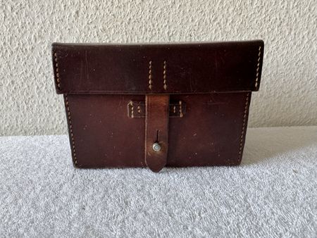 Militär Ledertasche