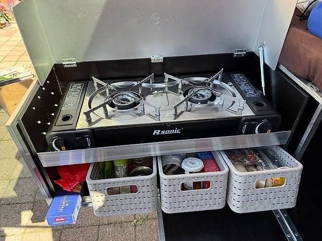 Sonstiges Campingzubehör: ququq Camping Box für VW Caddy kurzer Radstand – Gebraucht aus Vilters von Aschu56 1