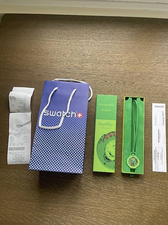 Uhren: Royal Pop AP x Swatch Green Eight – Gebraucht aus Lausanne von sof_5rtj