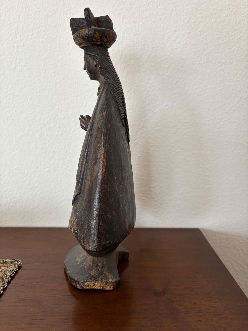 Statuette: Alte Madonnaskulptur, sehr detailliert, ein Einzelstück – Usato da Oberwil BL venduto da severina010 1