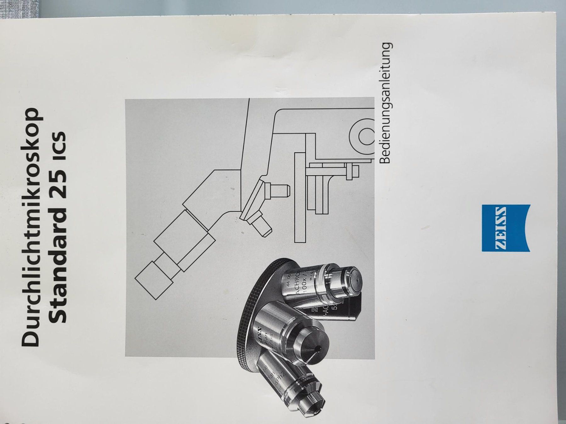 Zeiss Microscopi: Durchlichtmikroskop Standard 25 ICS – Usato da Hoelstein venduto da FridlS