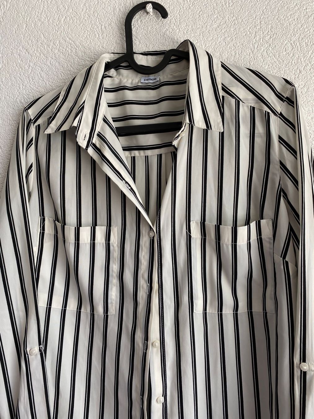 Camicette: Chemise rayures noire et blanche – Usato da Montreux venduto da Iza_81199 3