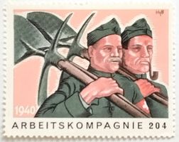 Soldatenmarke 2.WK, Arbeits Kompanie 204, Wi HD-Arb 12