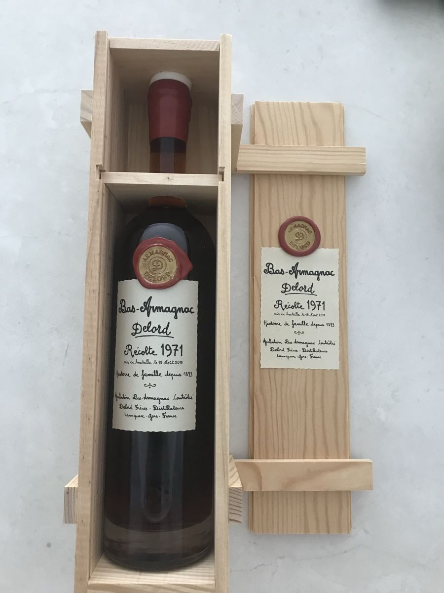 Spirituosen: Bas Armagnac Delord recolte 1971 – Neu und originalverpackt aus Oberägeri von anv_6z5c 1
