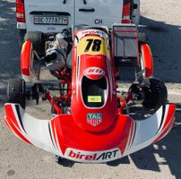 Neuwertig! Rennkart, Schaltkart (KZ): Birel ART, TM R2 Motor