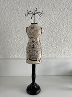 grosse Büste aus Holz / Schmuckständer
