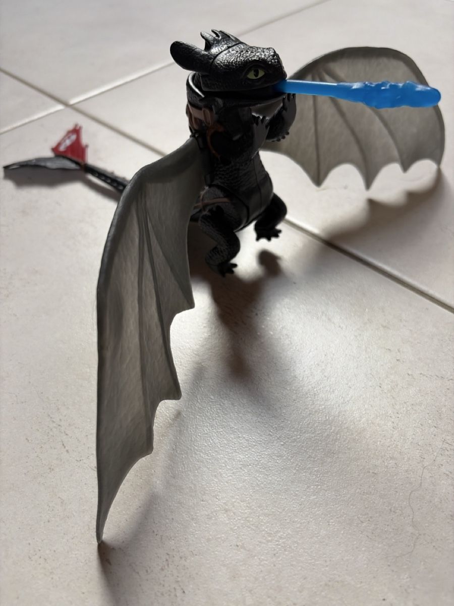 Figurines: Ohnezahn Drachenfigur beweglich  – D'occasion à Wichtrach par angizmo