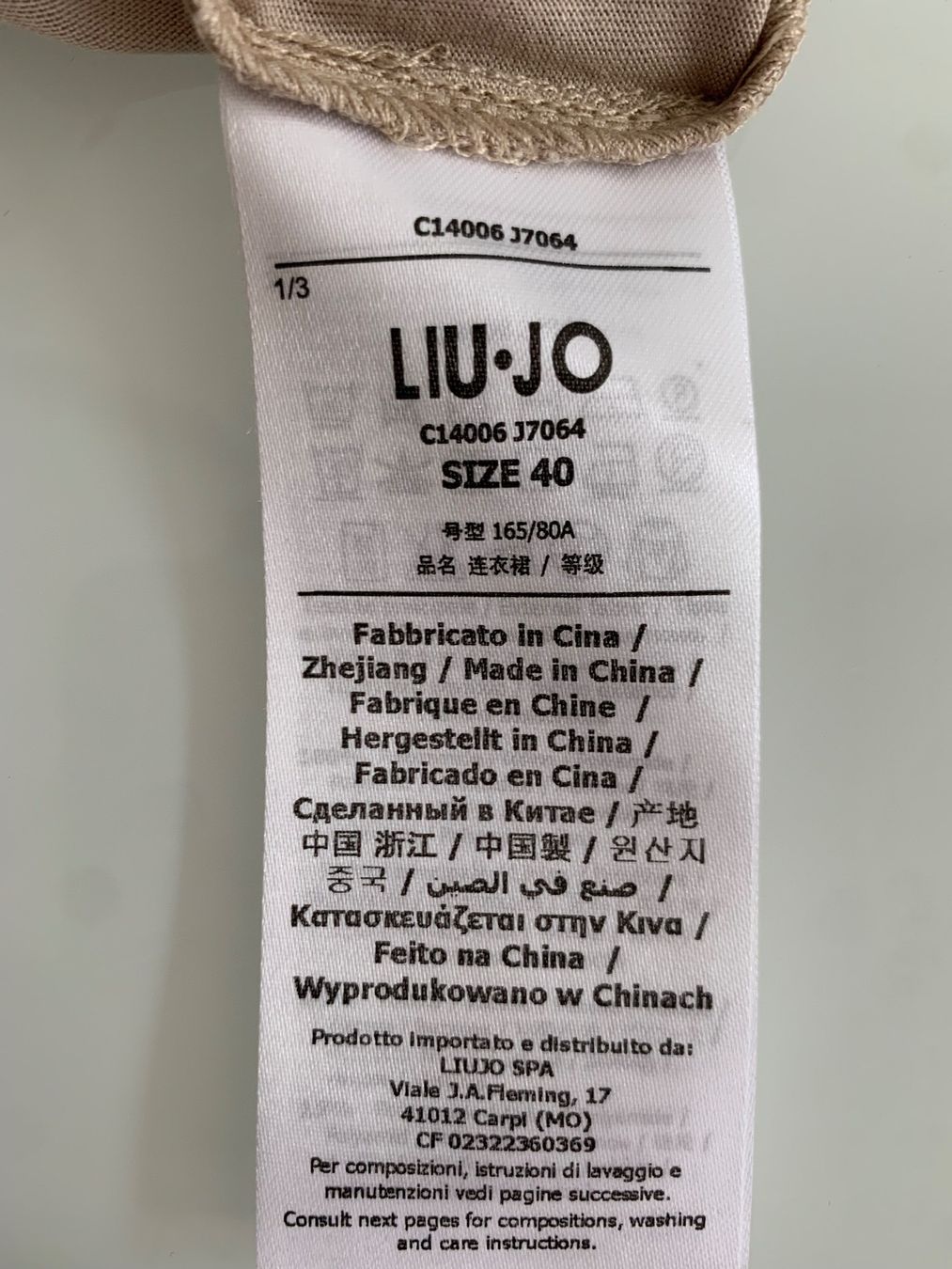Liu Jo Vestiti: Kleid NP 289 Fr – Nuovo e nell'imballaggio originale da Füllinsdorf venduto da Bambu2007 7