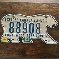 🇨🇦 Autoschild Northwest Territories 88908 - KANADA