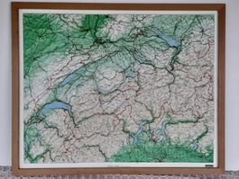 Reliefkarte Schweiz - Kümmerly + Frey 1:500 000