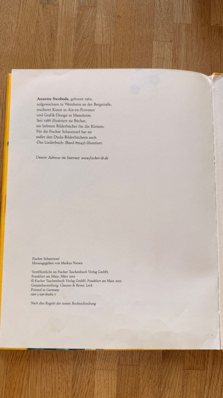 Libri: Buch - Dudu findet einen Freund – Usato da Winterthur venduto da Secondhand-Family 8