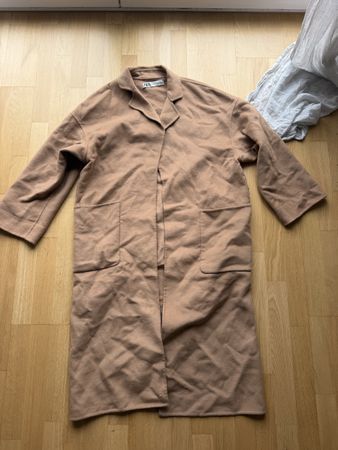 Mantel Zara beige Grösse L