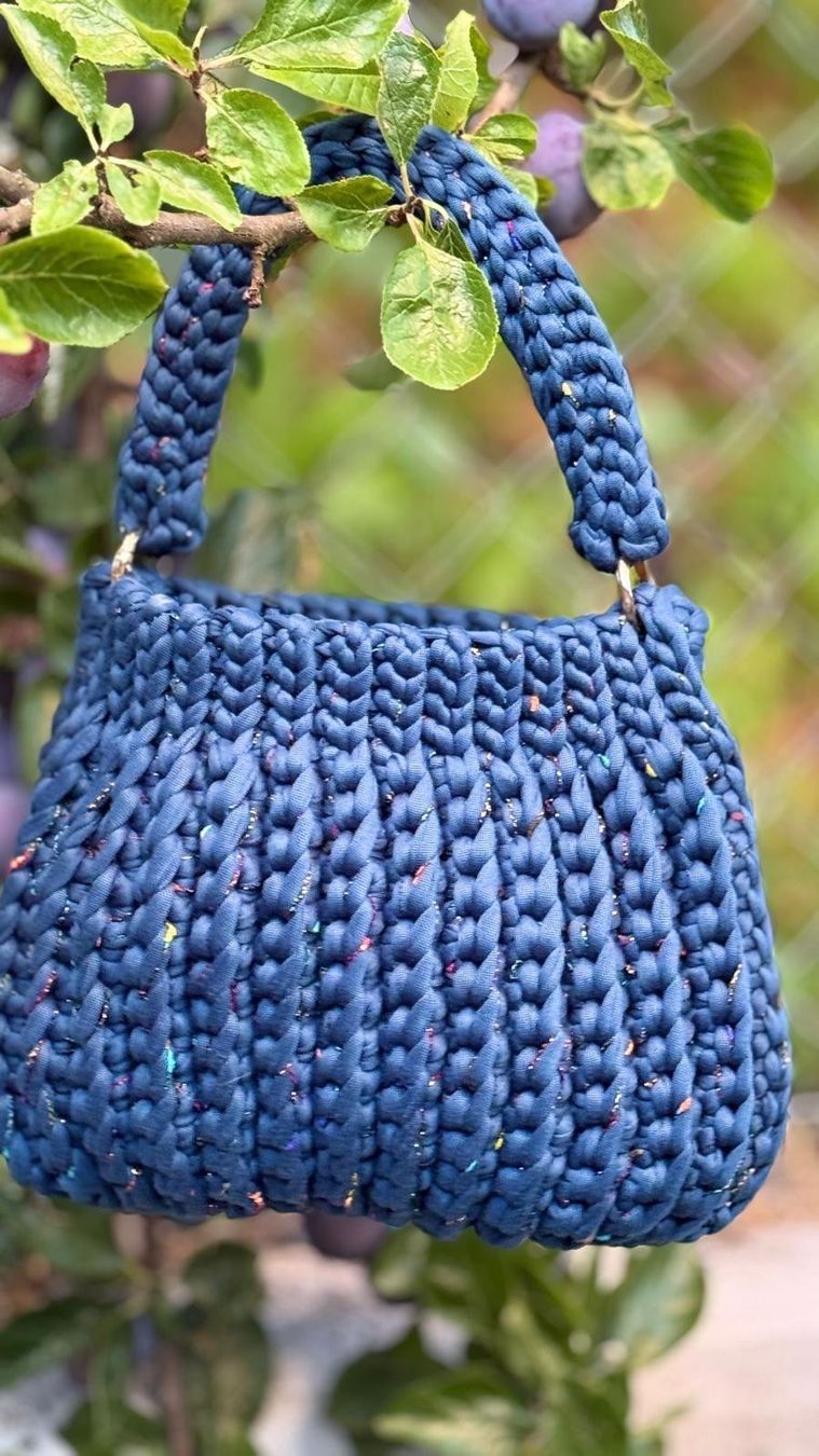 Borse da donna: Borsa estiva blu fatta a mano – Nuovo (secondo la descrizione) da Davesco-Soragno venduto da fla_d77h 7