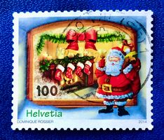 Nr.1527 Sondermarken Weihnachtsmann GESTEMPELT 2014   