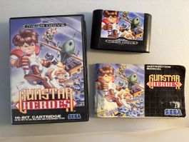 Gunstar Heroes - Sega Mega Drive - Komplett mit Anleitung