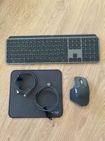 MX Master 3S mit MX Keys + Mausmatte
