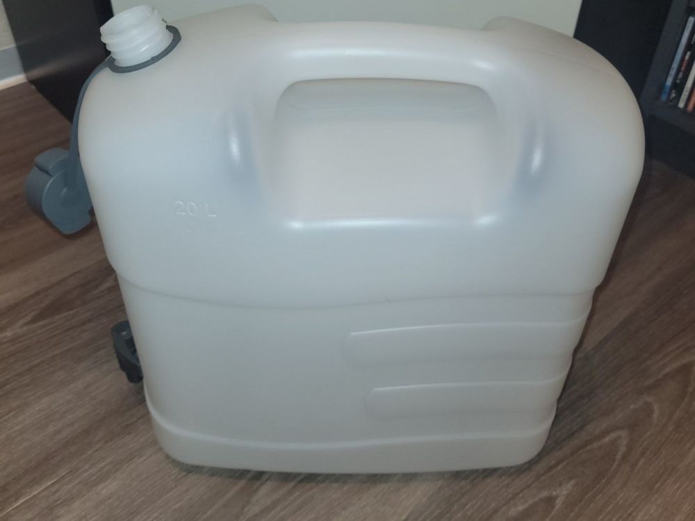 Bidon Eau 20L Alimentaire - Jerrican Plastique Empilable | Rangement Liquide ONU