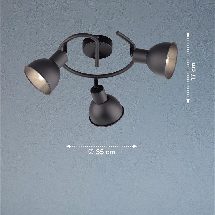 Lampes: Deckenleuchte, Schwarz, Schneckenform – Neuf (Voir description) à Kreuzlingen par Smart-Light 1