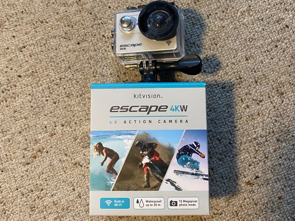Kitvision Escape 4KW Action Kamera - Wasserdicht Top! (Neu und ...