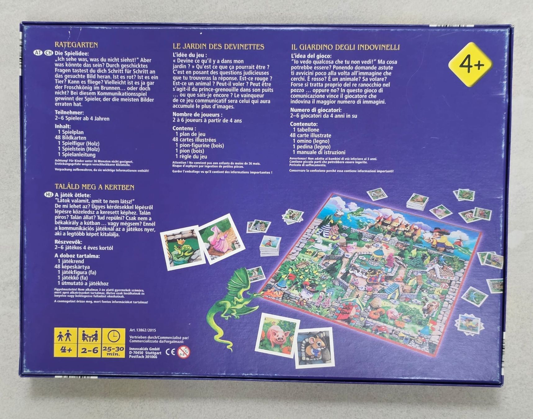 Spiele: Rategarten Brettspiel – Gebraucht aus Rheinsulz von Dred 2