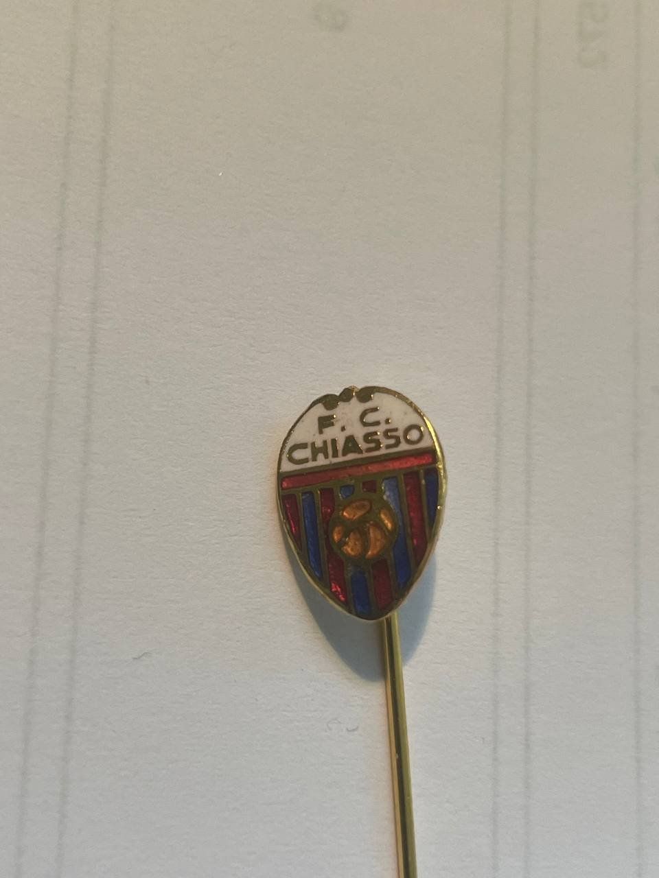 Placchette & Badge: 49. Anstecknadel - FC Chiasso – Usato da Luzern venduto da Irek