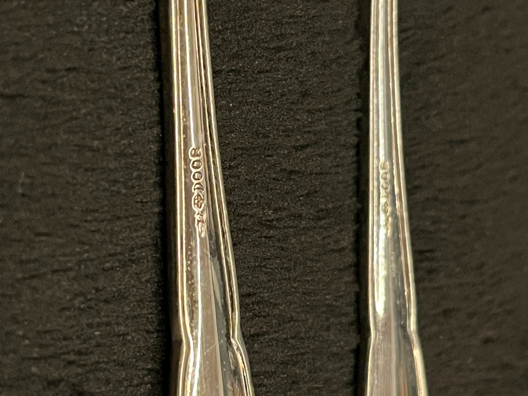 Set di posate: Fischbesteck Silber 800 – Usato da Bettwiesen venduto da wicking27 4