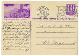 1939 Bildpostkarte Nr. 139y-066 CASTAGNOLA, gest. Bern