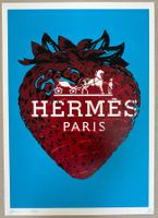 Death: Hermes Hot Strawberry, POP ART, signiert 86/100