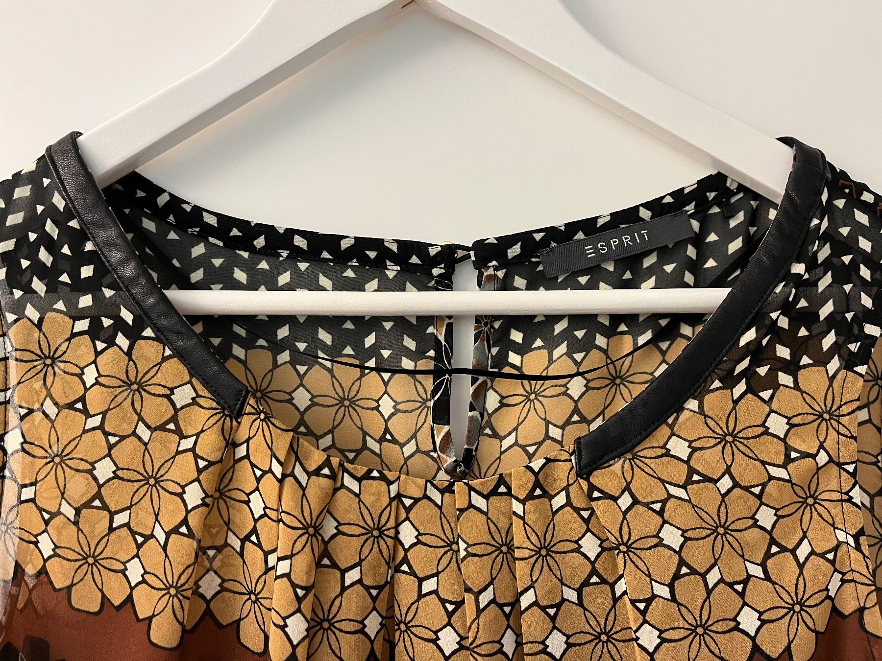 Esprit Camicette: Esprit Bluse, Grösse 40, gemustert – Nuovo (secondo la descrizione) da Altdorf UR venduto da Mini037 1