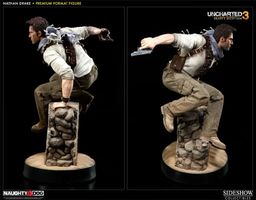 Sideshow Uncharted Nathan Drake 1/4 Statue Figure Resin