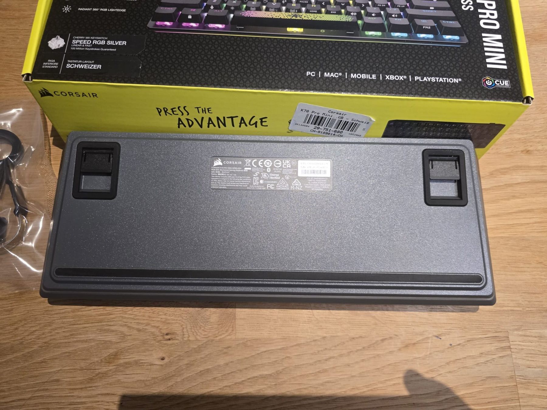 Corsair Tastiere: Corsair K70 Pro Mini – Usato da Attalens venduto da mic_6tyd 1