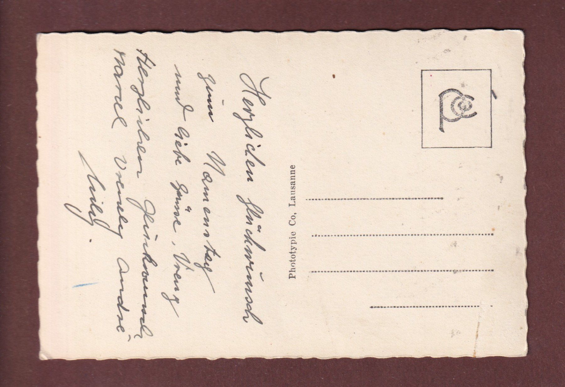 Cartoline postali: ECHALLENS - Intérieur de l'Eglise – Usato da Pully venduto da nicecards-shop 1