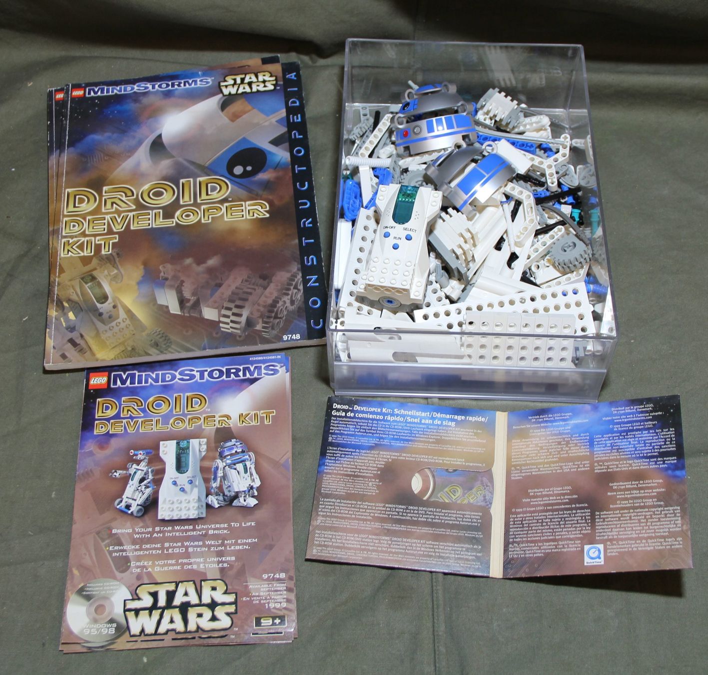 Technics Jeux de construction: LEGO Mind Storms Star Wars, Droid Developer Kit 9748, 1999 – Défectueux à Belp par Tomsek