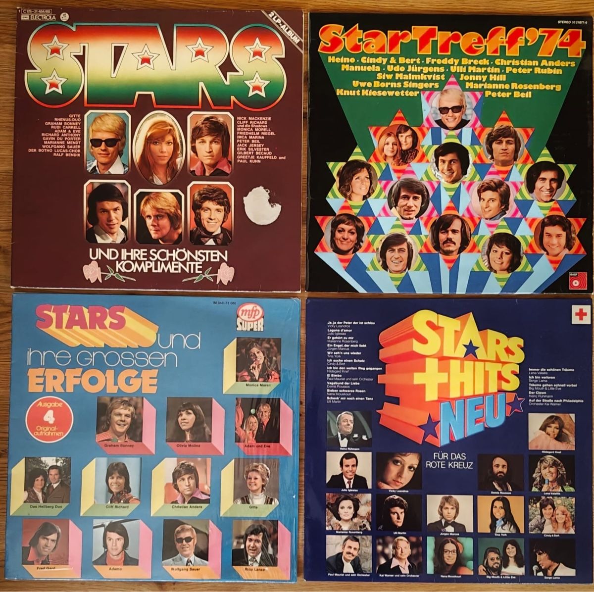 Dischi in vinile: 4 LP's Stars und ihre schönsten Komplimente – Usato da Liestal venduto da Hostettler87