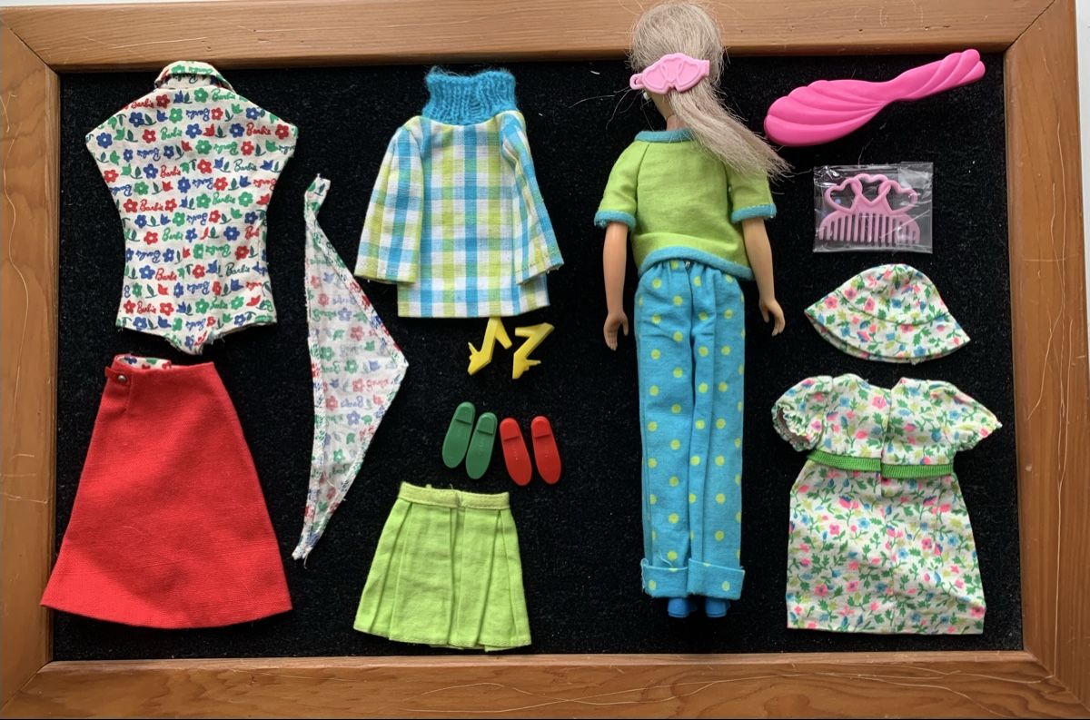 Poupées: Vintage Barbie, mit Garderobe, 1963 – D'occasion à Egg b. Zürich par ohtannenbaum 1