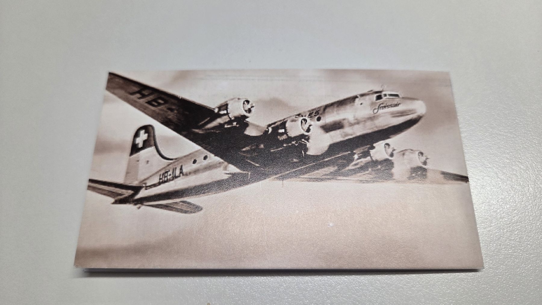 Tutti i francobolli: 2016 Folder 85 Jahre Swissair – Usato da Arni AG venduto da Moth68 2