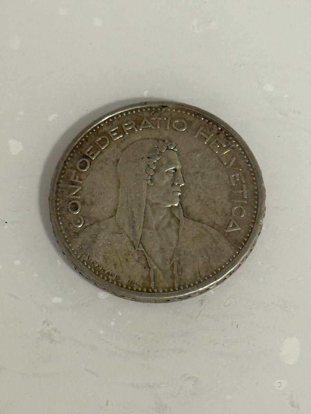 Alle Münzen: 5 Franken 1932  Silber – Gebraucht aus Wallisellen von SWISS_SILVER1