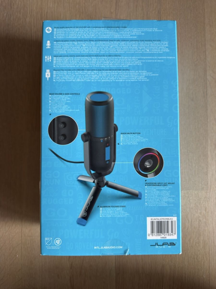 Mikrofone: Podcast Vlog JLab Talk Pro USB Mikrofon - Gratis Versand – Gebraucht aus Fehraltorf von nlegow 1