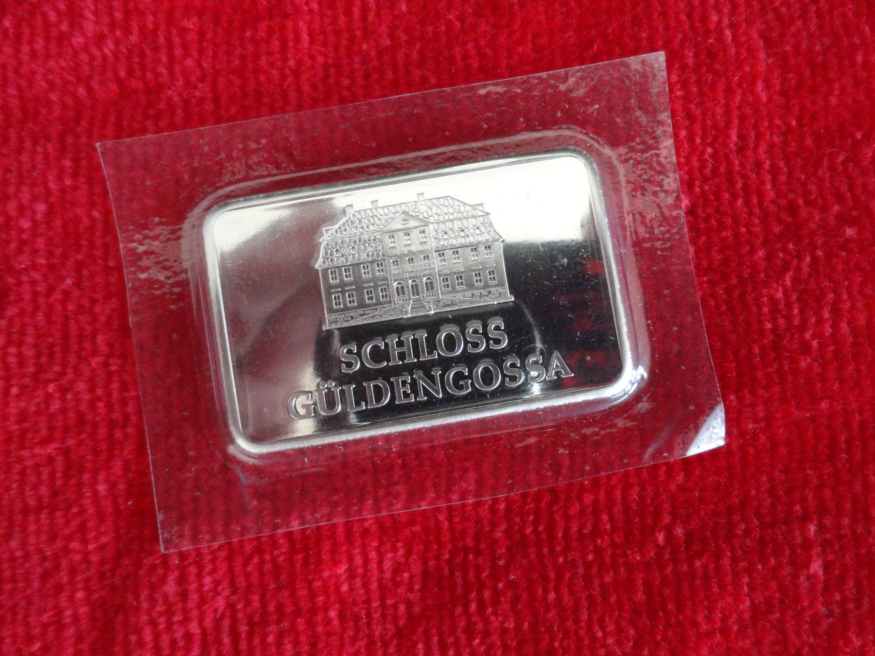 Metalli preziosi: 1 UNZE FINE SILVER - SCHLOSS GÜLDENGOSSA – Nuovo e nell'imballaggio originale da Gerlafingen venduto da Shiva_74 4