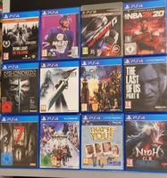 PS4 Games Sammlung - Top Titel für kalte Wintertage!