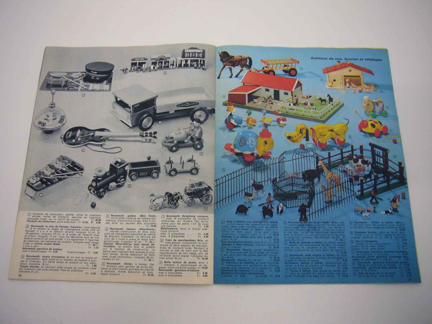Franz Carl Weber Documenti: Franz Carl Weber Spielwarenkatalog 1965, Original – Usato da Affoltern am Albis venduto da Stationeleven 6