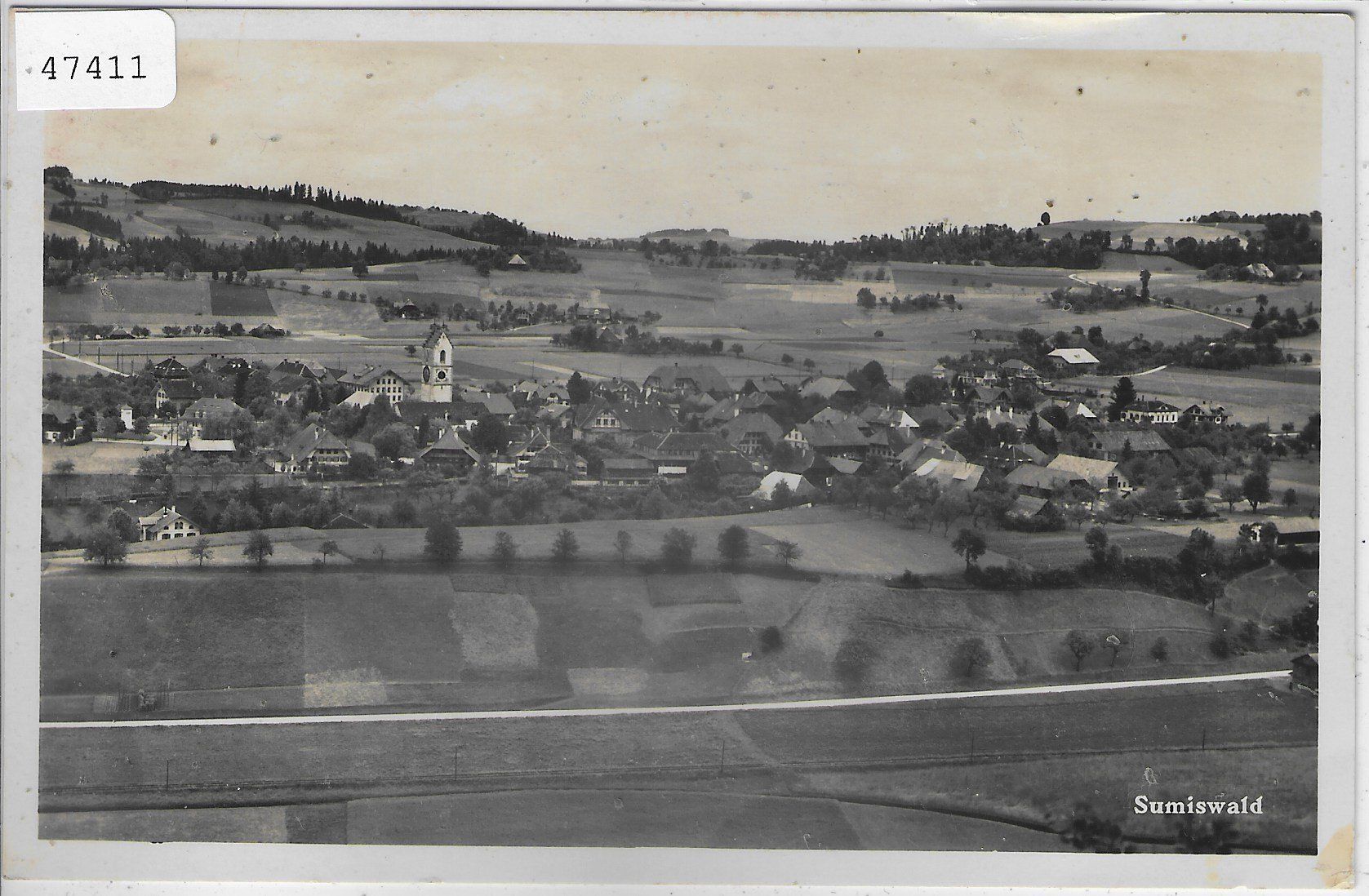Cartoline postali: Sumiswald - Generalansicht – Usato da Ettingen venduto da Kartenplanet