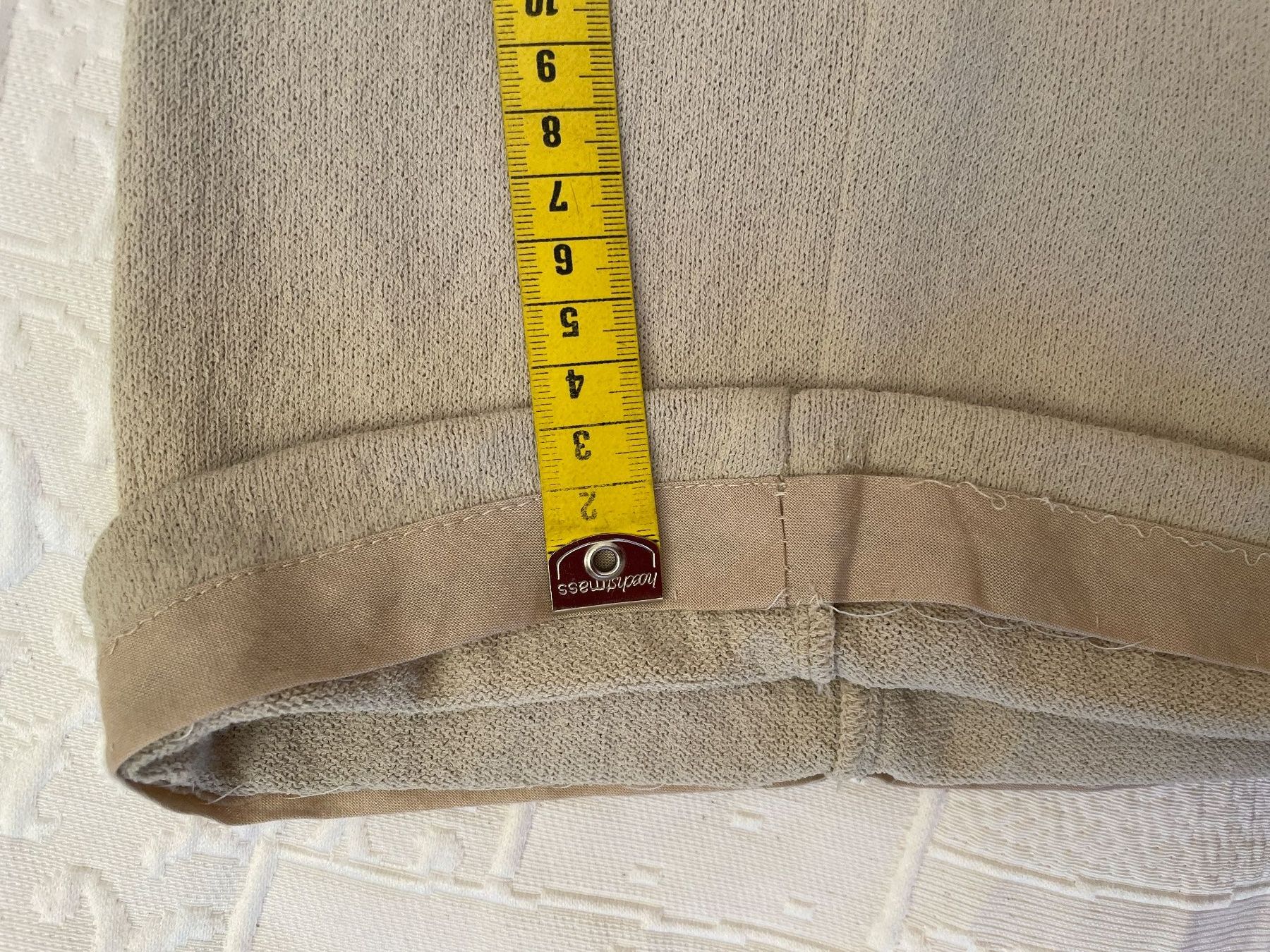 Pantaloni: LORELLA BRAGLIA Strickhose beige Gr. 36 – Usato da Hämikon venduto da schneider.petra 7