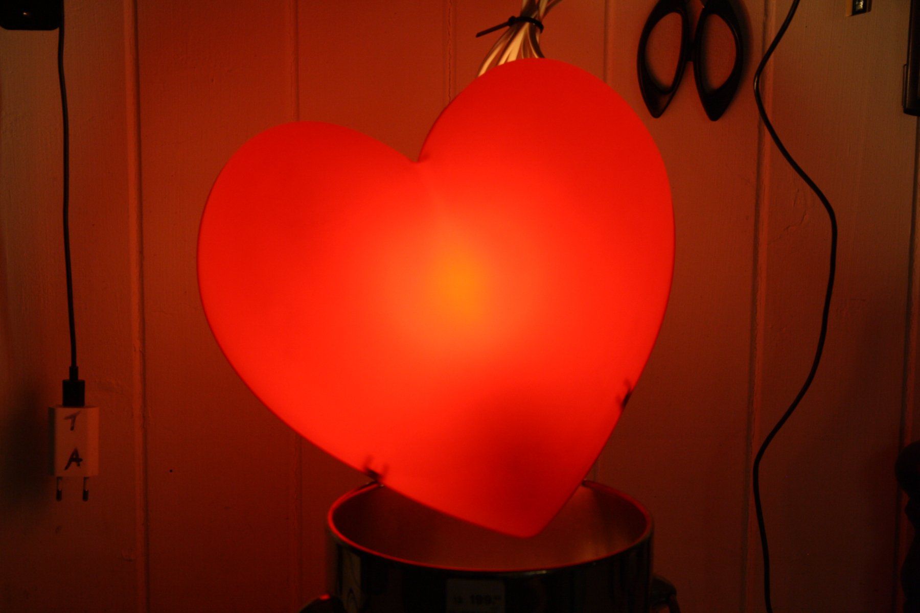 HERZLAMPE VINTAGE WANDLAMPE LAMPE IKEA (Gebraucht) in Wauwil für CHF 25 – mit Lieferung auf Ricardo kaufen