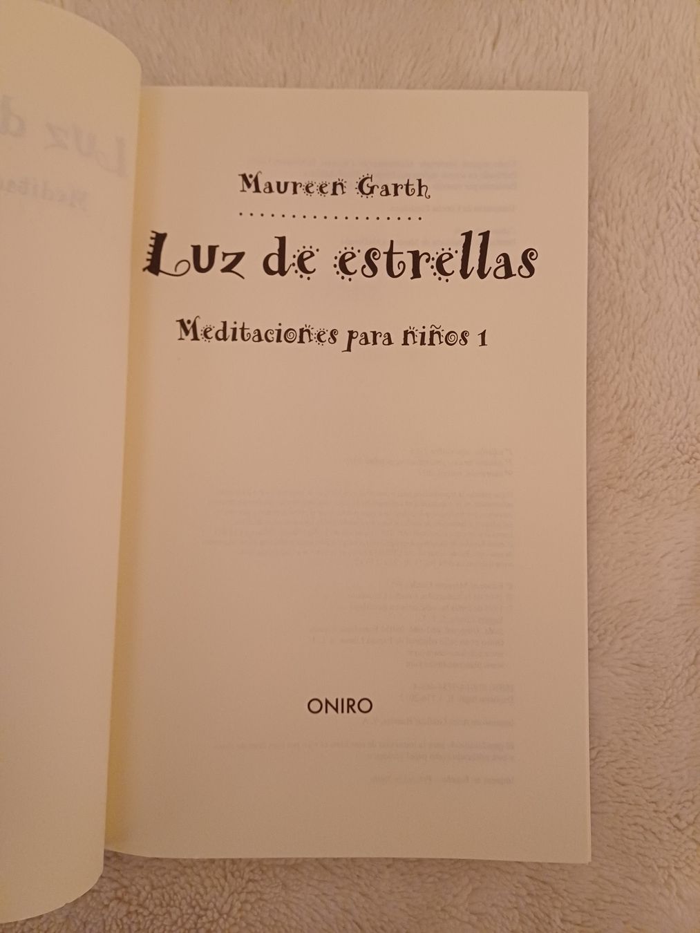 Libri: Buch - Maureen Garth  - "Luz de Estrellas" - in Spanisch – Usato da Würenlos venduto da JRP_71 3