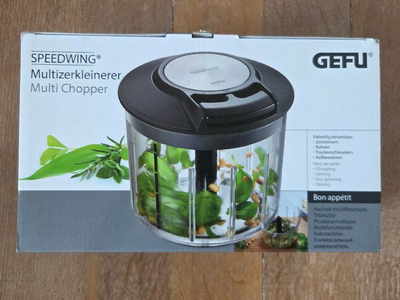 Elettrodomestici da cucina: GEFU Speedwing Multizerkleinerer, neu, OVP – Nuovo e nell'imballaggio originale da Sursee venduto da paedi20 1